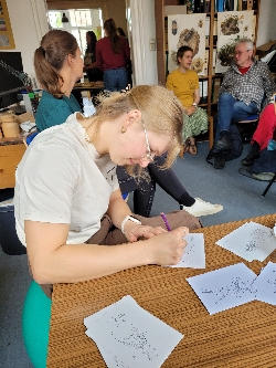 Naturbilder ausmalen mit der BSG