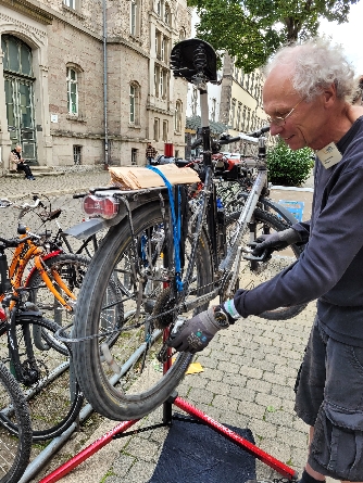 Fahrräder codieren mit dem ADFC