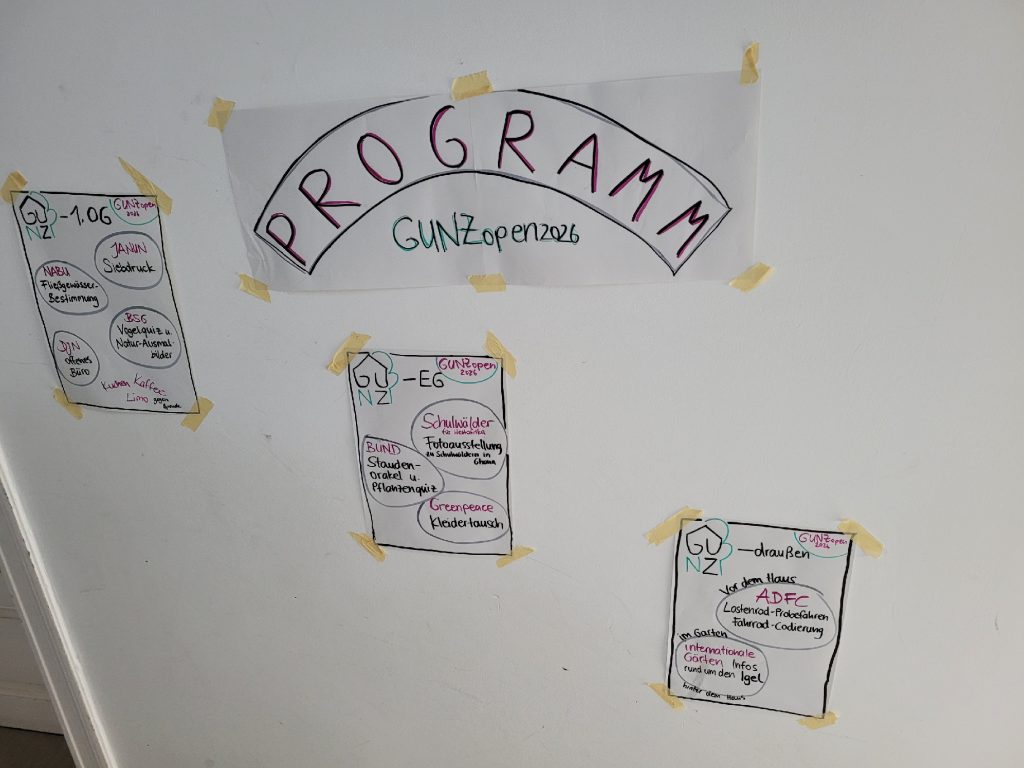 das Programm im GUNZ das Programm im GUNZ