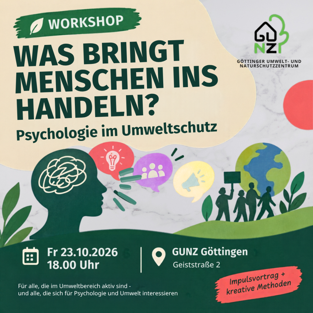 Workshop: Psychologie im Klimaschutz